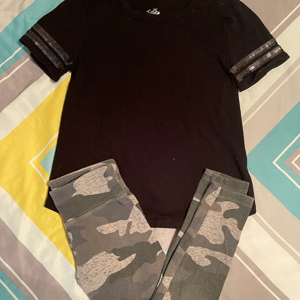 Justice camo outfit